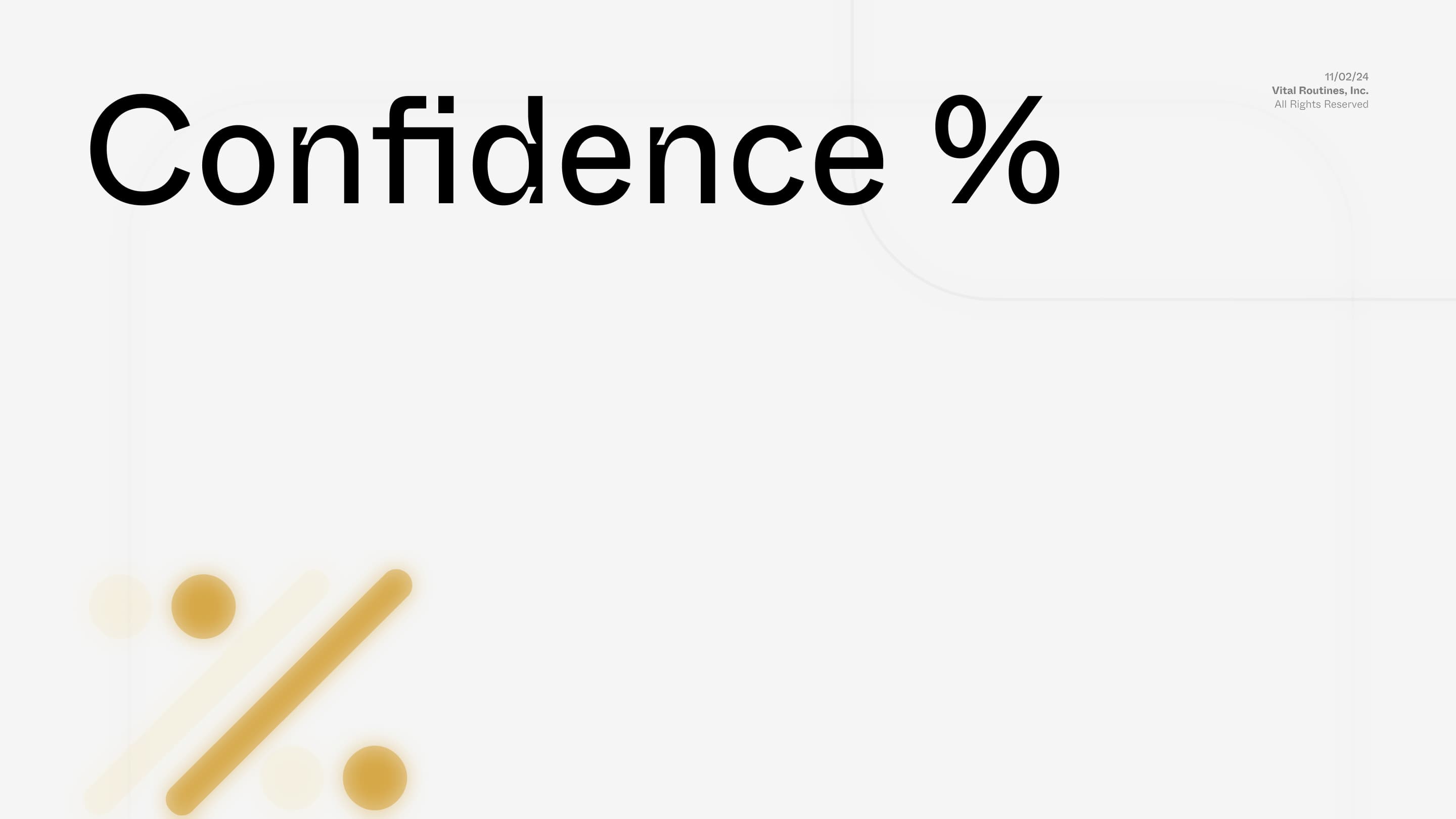 The Confidence Score